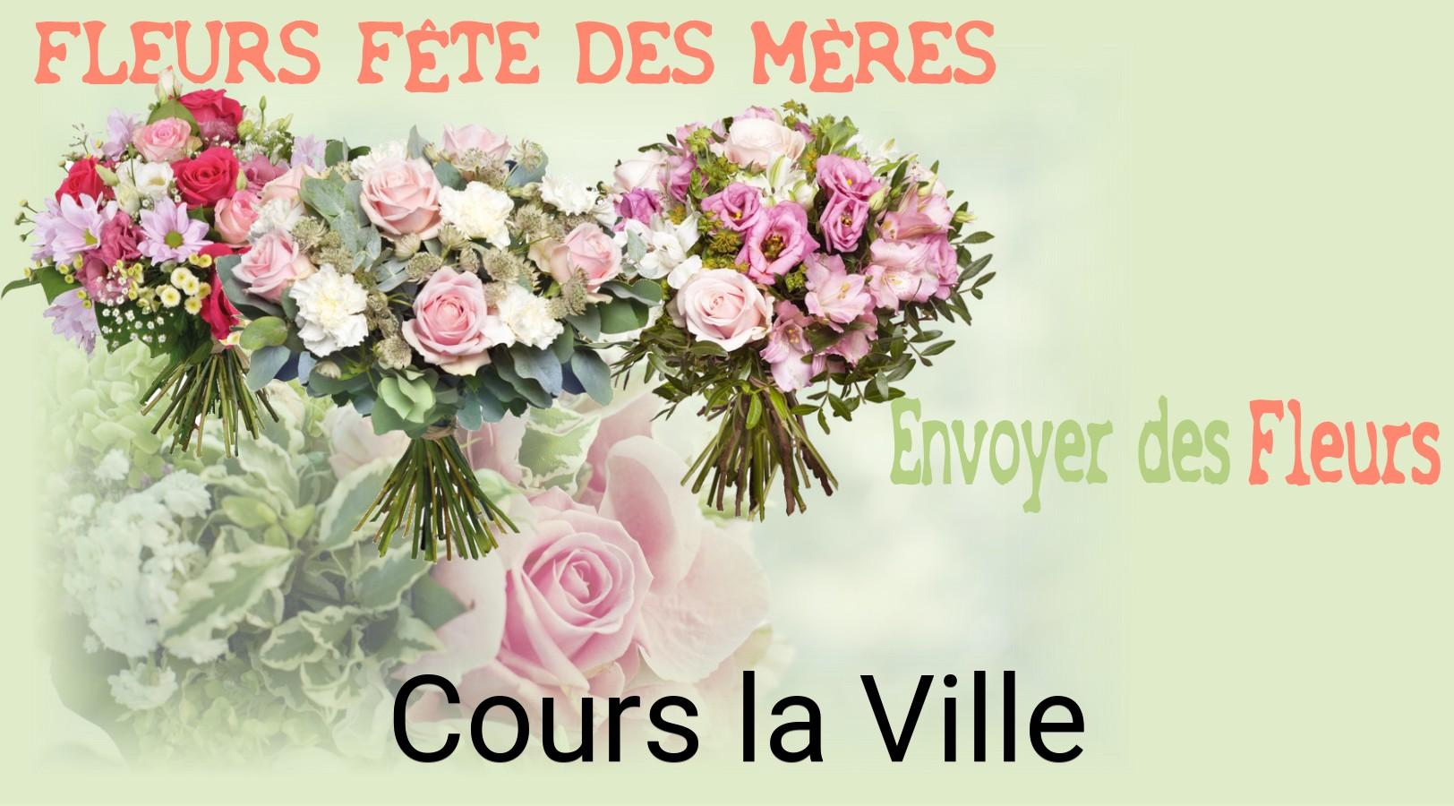 Bouquet de Fête des Mères livré à Cours-la-Ville